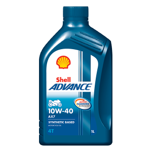 Advance 4T AX7 motorcycle 10W-40
